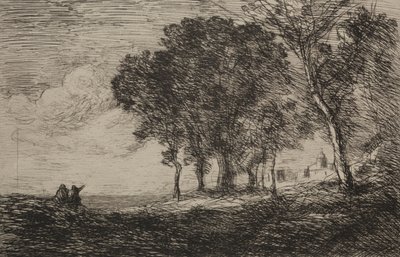 Paysage italien, vers 1865 - Jean Baptiste Camille Corot