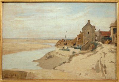 Maisons de pecheurs a Sainte-Adresse ... - Jean-Baptiste-Camille Corot