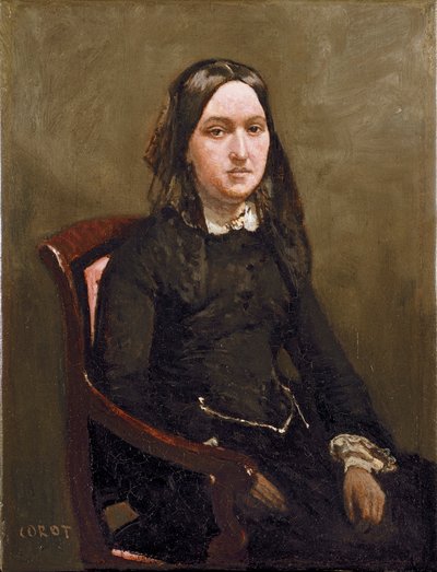 Mme Bison, 1852 - Jean Baptiste Camille Corot