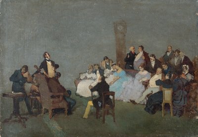 Le concert, vers 1830-40 (huile sur toile) - Jean-Baptiste-Camille Corot