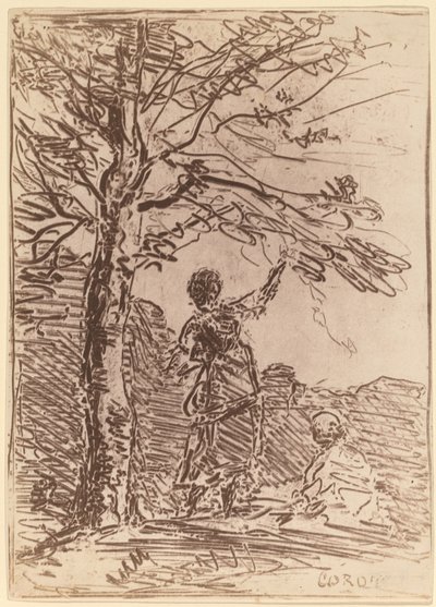 Jeune Femme et la Mort, 1854 - Jean Baptiste Camille Corot