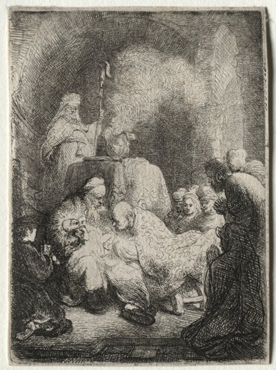 La Circoncision : Petite Plaque - Jean Baptiste Carpeaux