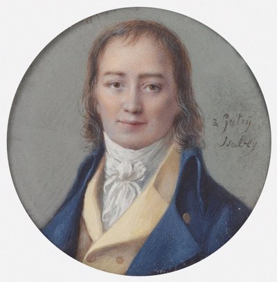 Portrait du compositeur André Ernest Modeste Grétry 1741-1813, 1786-1788 - Jean Baptiste Isabey