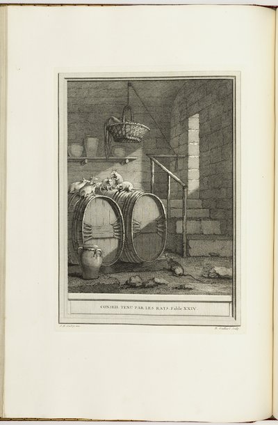 Fables choisies, mises en vers - Jean Baptiste Oudry