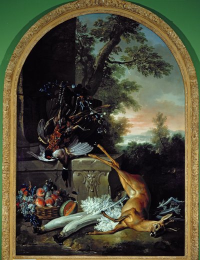 Nature morte avec gibier dans un paysage, vers 1730 - Jean Baptiste Oudry