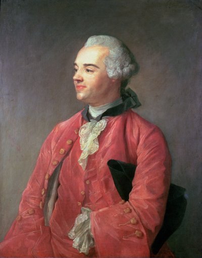 Portrait de Jacques Cazotte - Jean Baptiste Perronneau