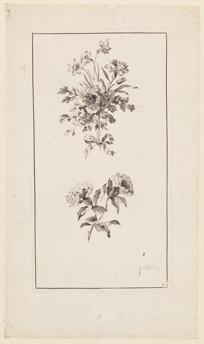 Branches de fleurs, de "Divers Bouquets d