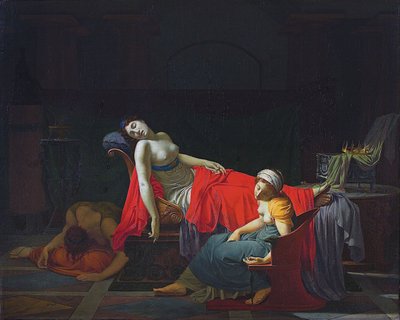 Mort de Cléopâtre - Jean-Baptiste Regnault