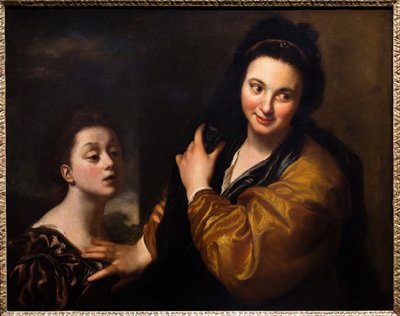 La Curiosite, également connue sous le nom de Les Curieuses - Jean Baptiste Santerre