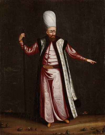 Le Capoudgi Bachi, Grand-maître du Sérail - Jean Baptiste Vanmour (workshop of)