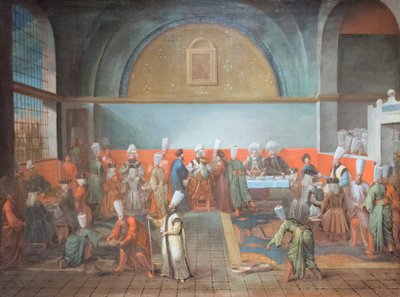 Dîner au palais en l