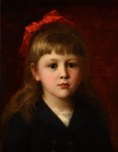 Portrait de fillette - Jean Benner