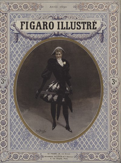Arlequine Fin de Siècle - Jean Beraud