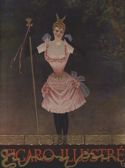 Couverture de Le Figaro Illustré, décembre 1891 - Jean Beraud