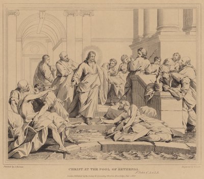 Christ à la piscine de Bethesda, Saint Jean - Jean Bernard Restout