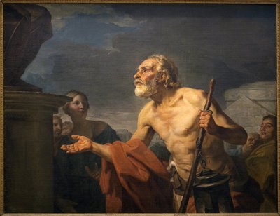 Diogène demandant l