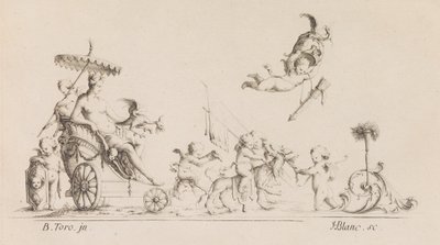 Desseins à Plusieurs Usages Inventés par M. B. Toro, 1718 ou après - Jean Bernard Toro