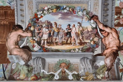 Acete, prisonnier de deux soldats, raconte les exploits de Bacchus à Penthée et à sa suite de guerriers - Jean Boulanger