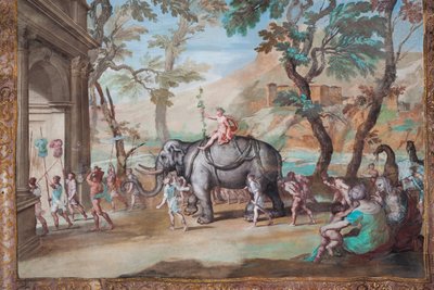 Bacchus fait son entrée triomphale à Thèbes - Jean Boulanger