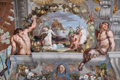 Médée, devant un trépied, rajeunit les nourrices de Bacchus placées devant la sorcière en compagnie du dieu - Jean Boulanger