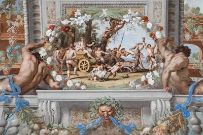 Le char triomphal de Bacchus, tiré par des panthères et accompagné de Silènes et Bacchantes - Jean Boulanger