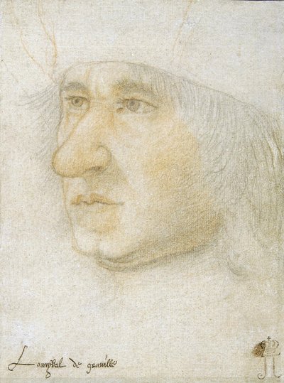 Portrait de Louis Malet de Graville (1438-1516), Amiral de France par Bourdichon, Jean (1457-1521). - Jean Bourdichon