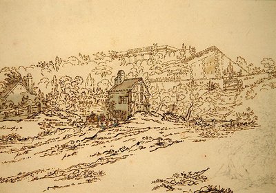Le Pavillon de Musique de la Comtesse du Barry à Louveciennes, Paris - Jean Claude (attr. to) Nattes