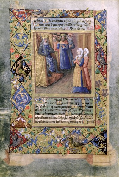 La sagesse de Salomon, du 