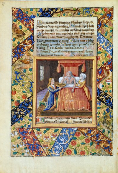 Isaac bénissant Jacob, tiré du 