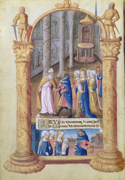 Ms Lat. Q.v.I.126 fol.33v Présentation de l