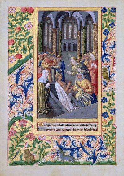 Résurrection de Lazare, du 