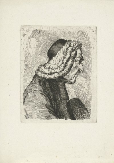 Portrait de François-Philippe Mesenguy - Jean Duvivier (attributed to)