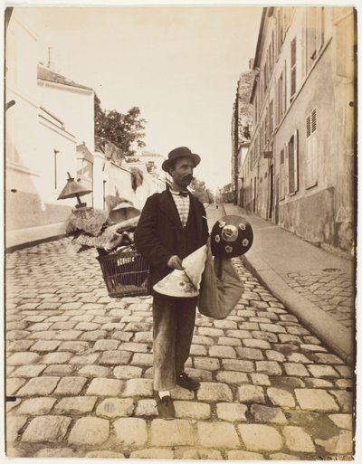Marchand abat-jours - Jean Eugène Auguste Atget