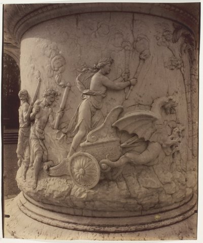 Versailles, Enlèvement de Proserpine par Pluton par Girardon, (detail) - Jean Eugène Auguste Atget