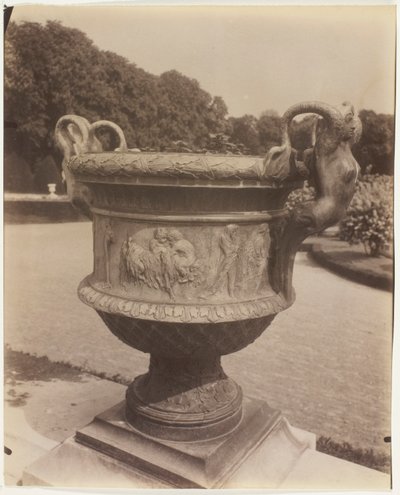 Versailles, Vase par Ballin - Jean Eugène Auguste Atget