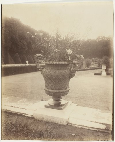 Versailles, Vase par Ballin - Jean Eugène Auguste Atget