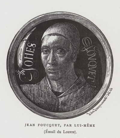 Autoportrait du peintre français du 15ème siècle Jean Foucquet - Jean Fouquet
