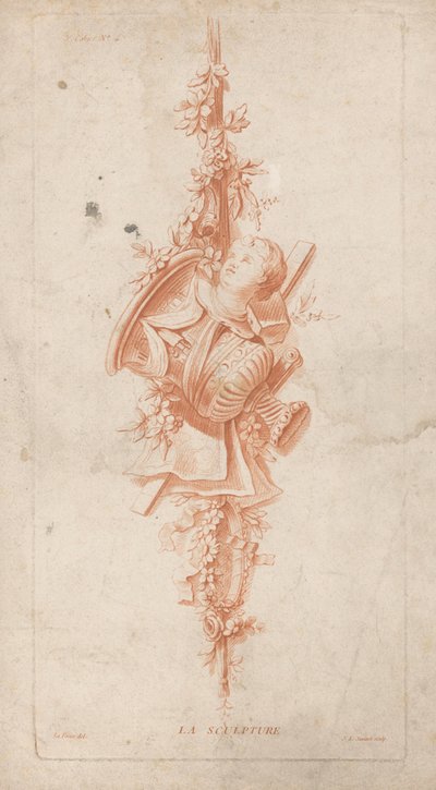 La Sculpture (Trofeeën, 3e Cahier) - Jean Francois Janinet