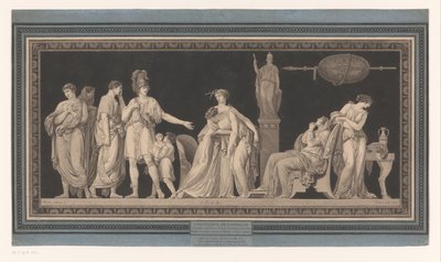 Coriolanus console sa femme et sa mère - Jean Francois Janinet