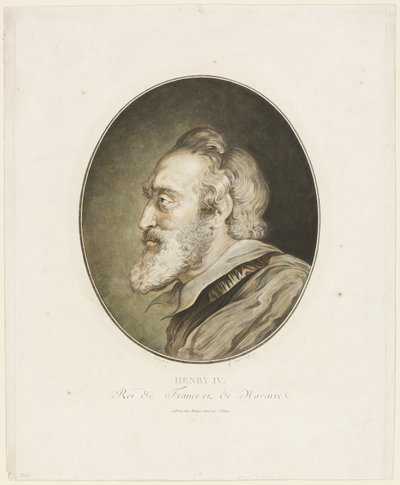 Henri IV, roi de France et de Navarre - Jean Francois Janinet