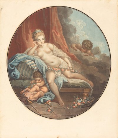 Vénus en réflexion - Jean Francois Janinet