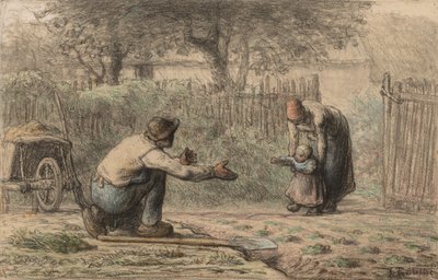 Premiers Pas - Jean Francois Millet