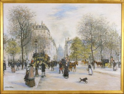 Paris (peinture sur toile) - Jean Francois Raffaelli
