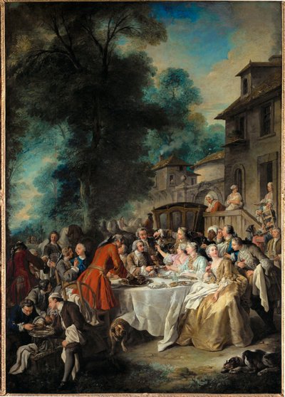 Un dejeuner de chasse ... - Jean-François de Troy