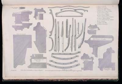 Planche 12, Modèles de Carrosses Louis XV - Jean François Chopard