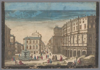 Vue du Théâtre de Marcellus à Rome - Jean François Daumont (possibly)