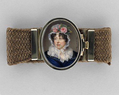 Bracelet avec portrait de Lady Susan Murray - Jean François Gérard Fontallard