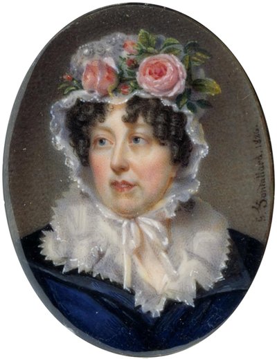 Bracelet avec le portrait de Lady Susan Murray - Jean François Gérard Fontallard