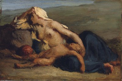 Agar et Ismaël - Jean-Francois Millet