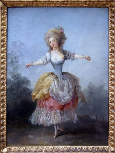Danseuse sous Louis XVI - Jean Frederic Schall